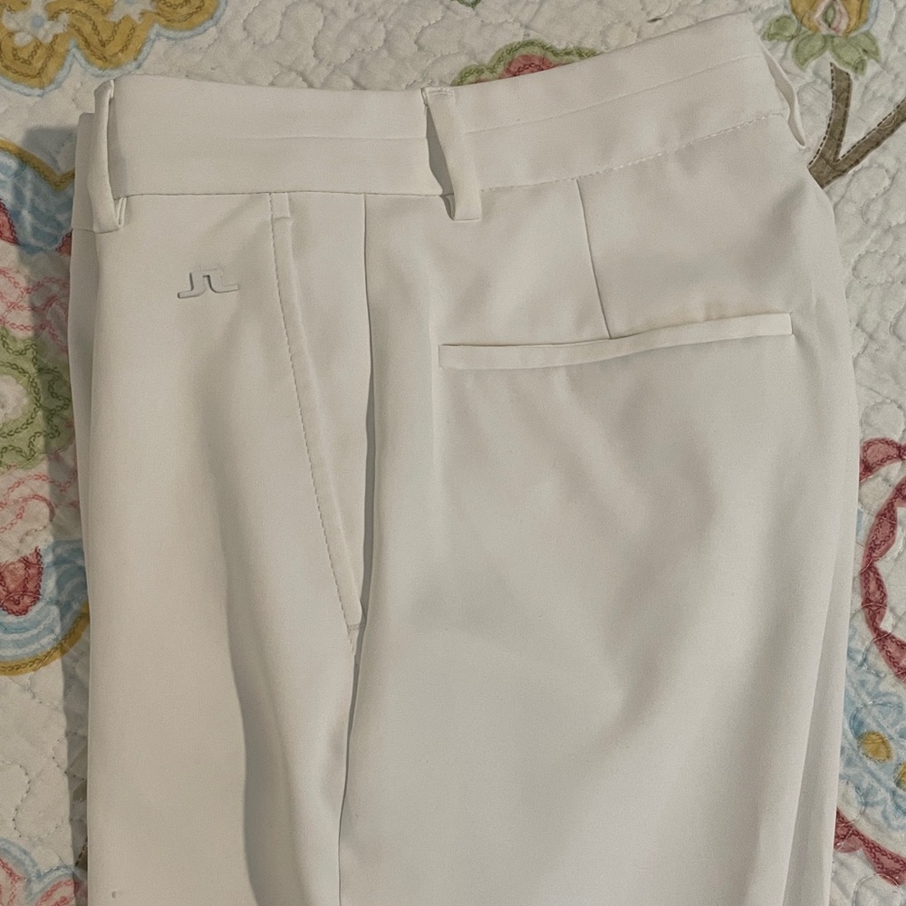 J.Lindeberg Classic White Pants